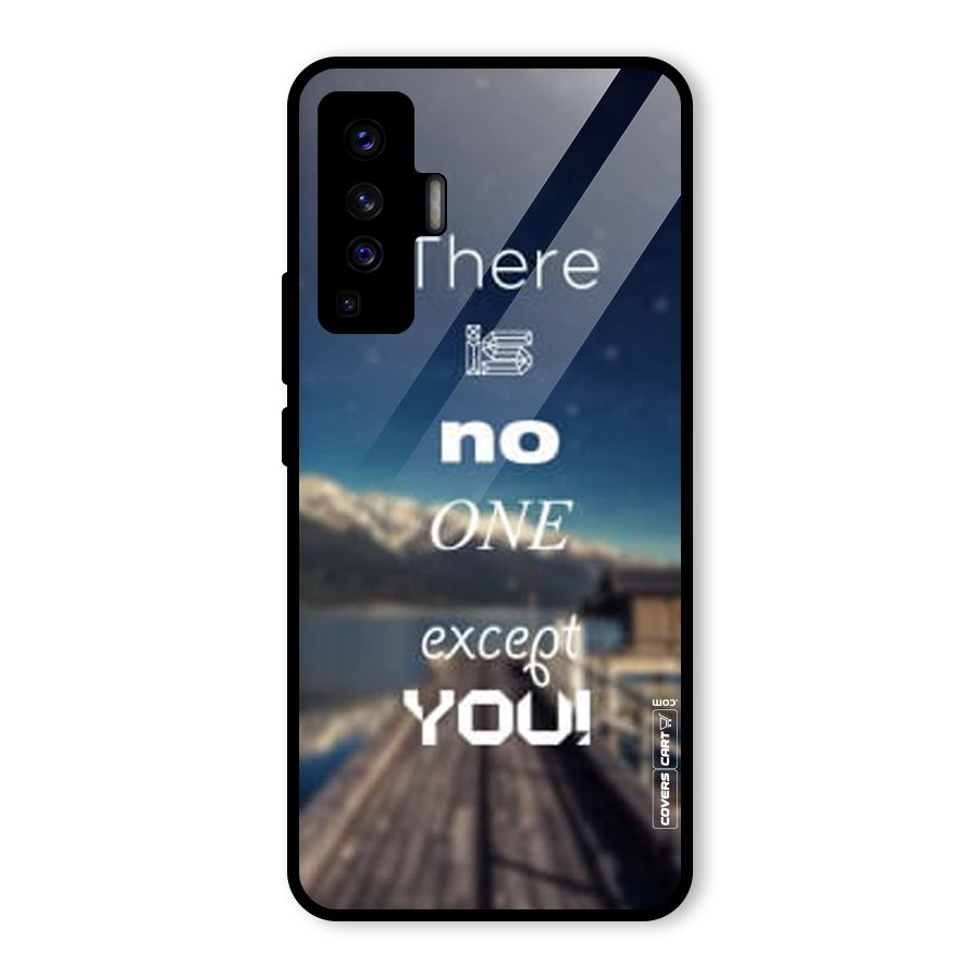 No One But You Glass Back Case for Vivo X50