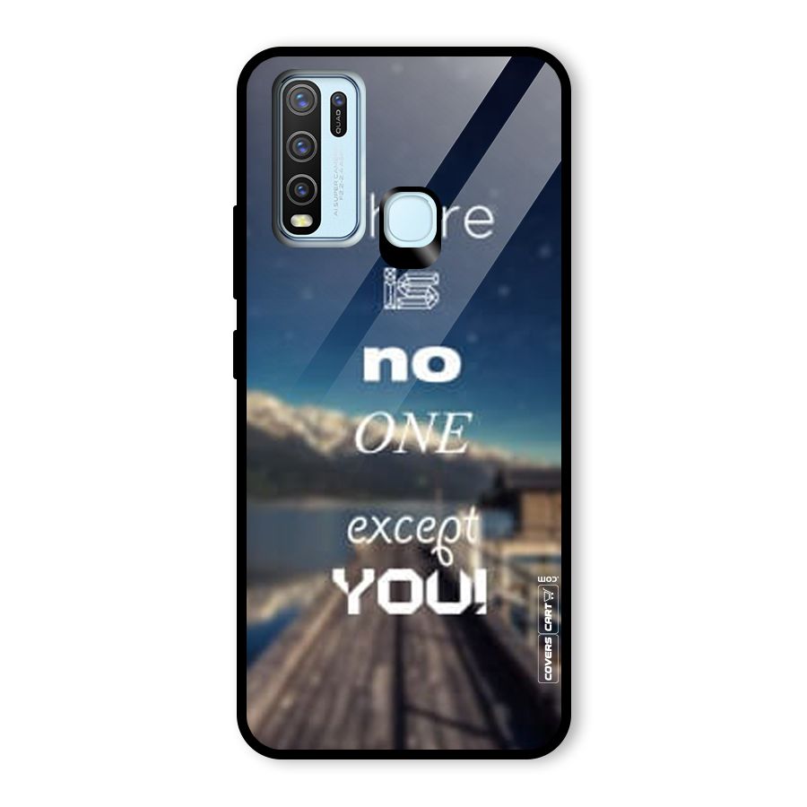 No One But You Glass Back Case for Vivo Y50