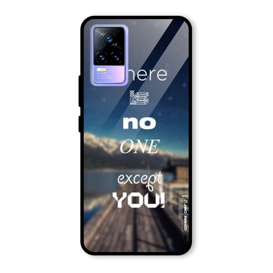 No One But You Glass Back Case for Vivo Y73