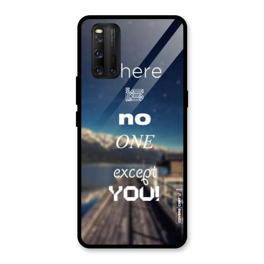No One But You Glass Back Case for Vivo iQOO 3