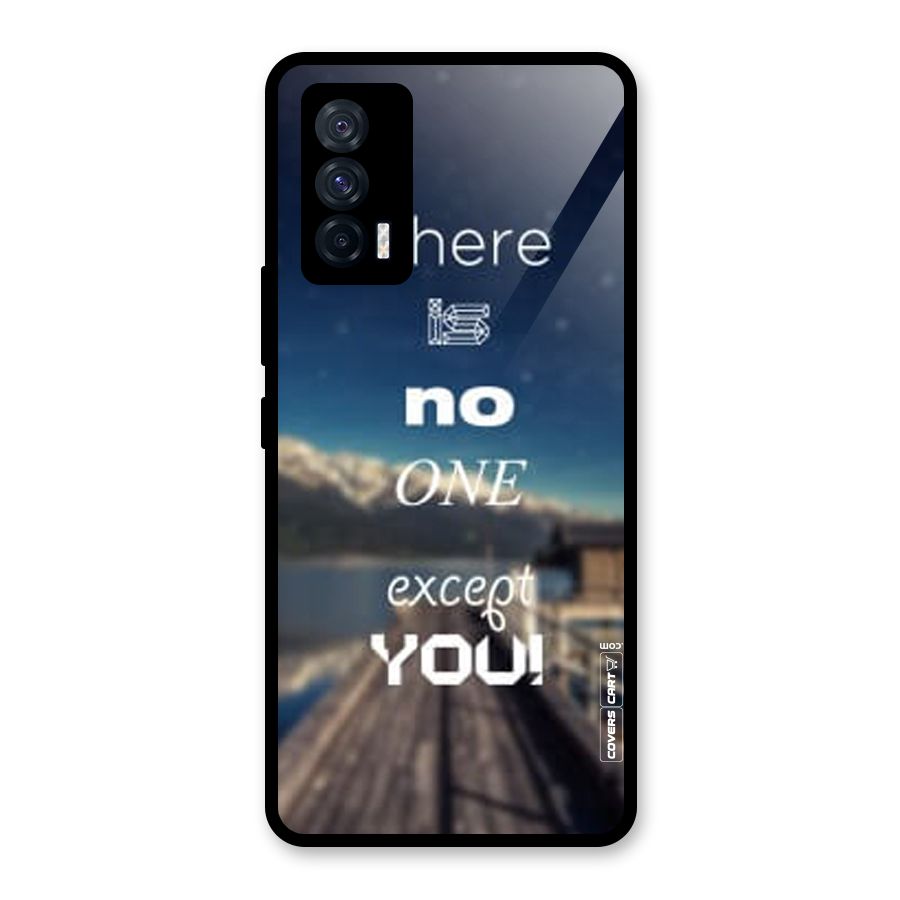 No One But You Glass Back Case for Vivo iQOO 7 5G