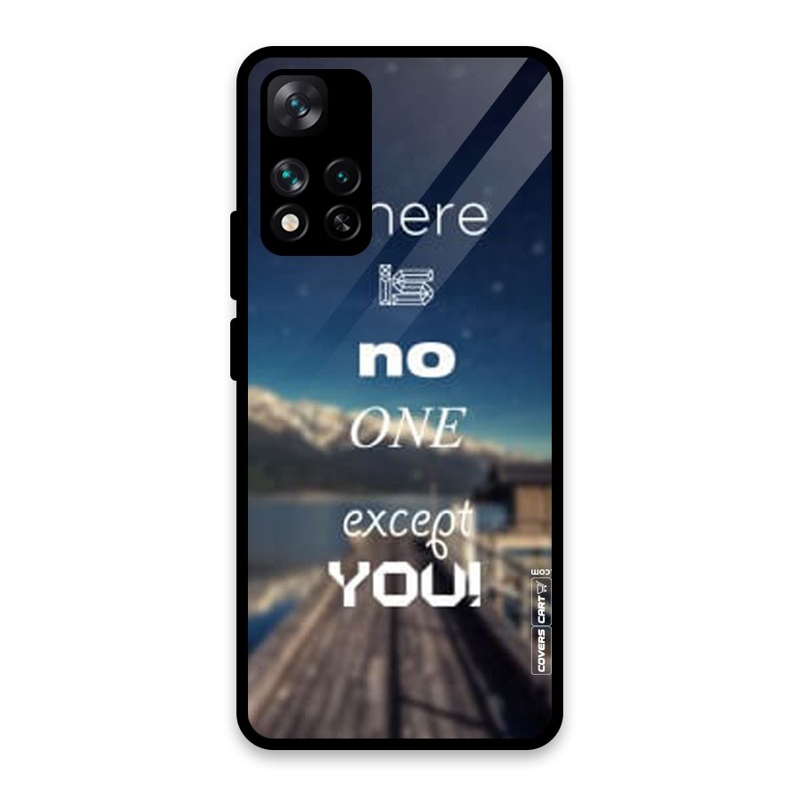 No One But You Glass Back Case for Xiaomi 11i HyperCharge 5G