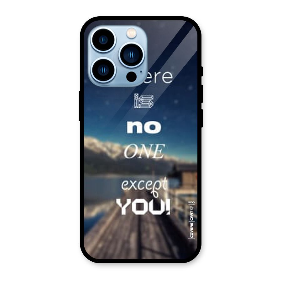 No One But You Glass Back Case for iPhone 13 Pro