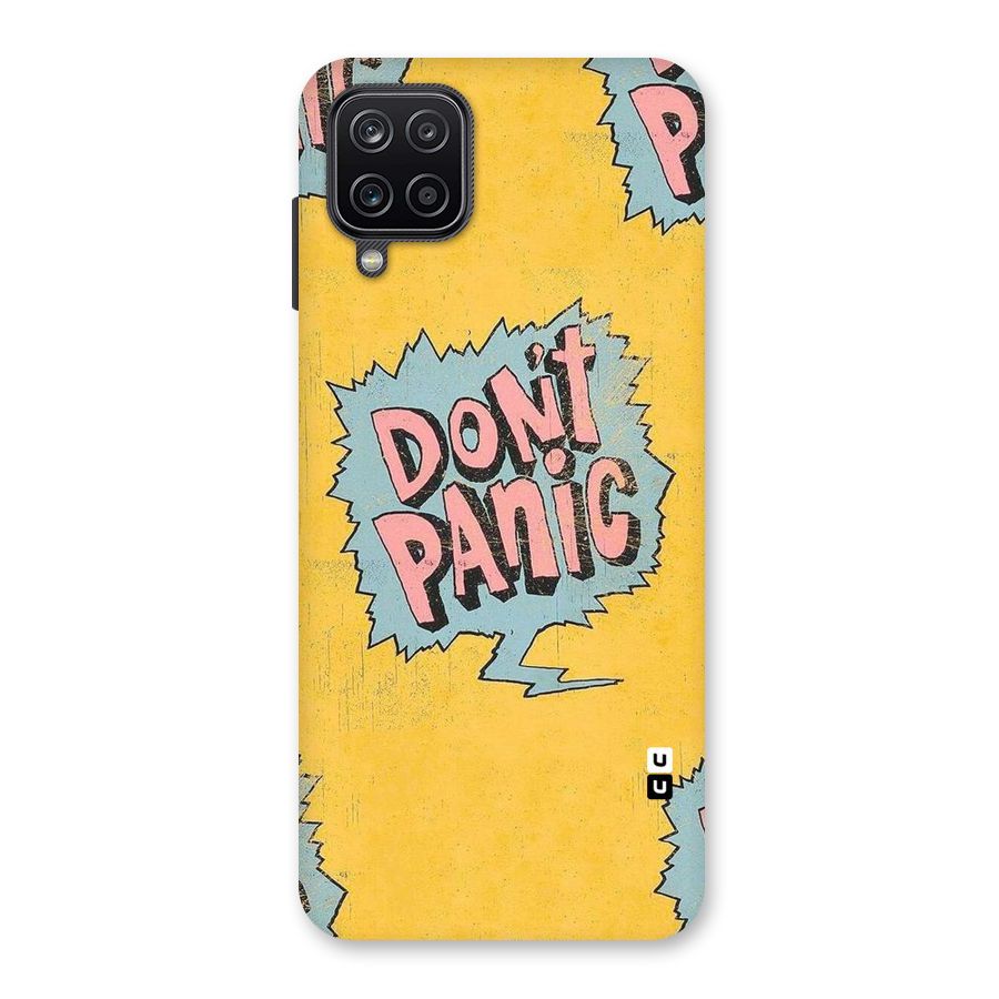 No Panic Back Case for Galaxy A12