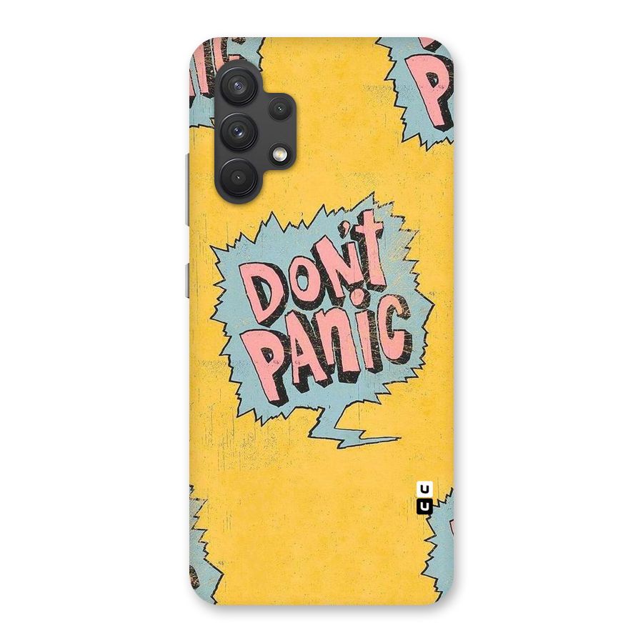 No Panic Back Case for Galaxy A32