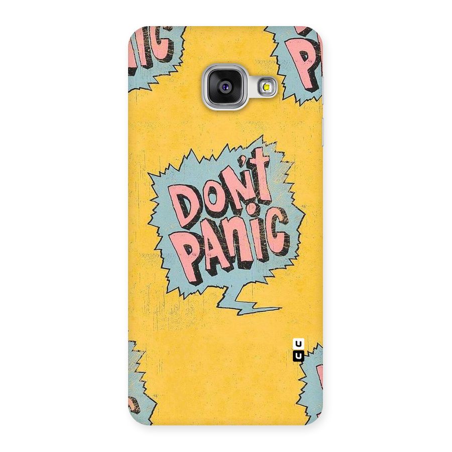 No Panic Back Case for Galaxy A3 2016