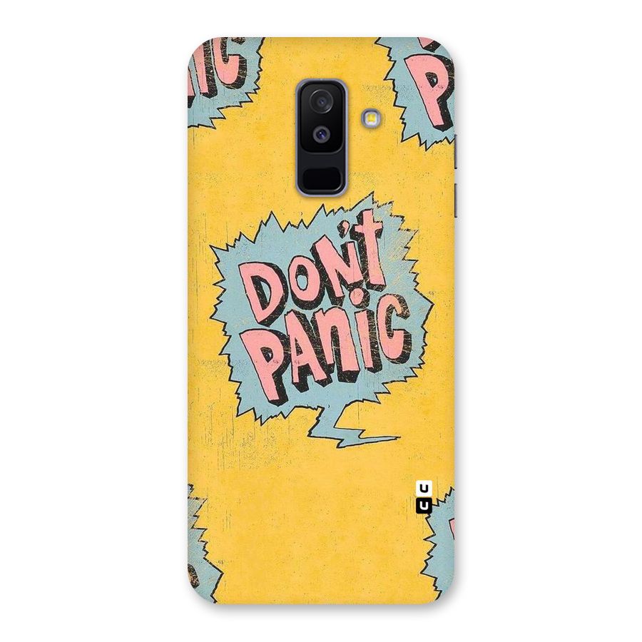 No Panic Back Case for Galaxy A6 Plus