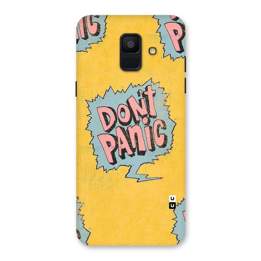 No Panic Back Case for Galaxy A6 (2018)