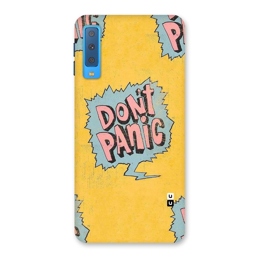 No Panic Back Case for Galaxy A7 (2018)