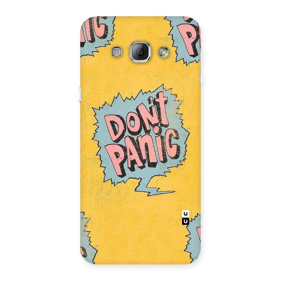 No Panic Back Case for Galaxy A8