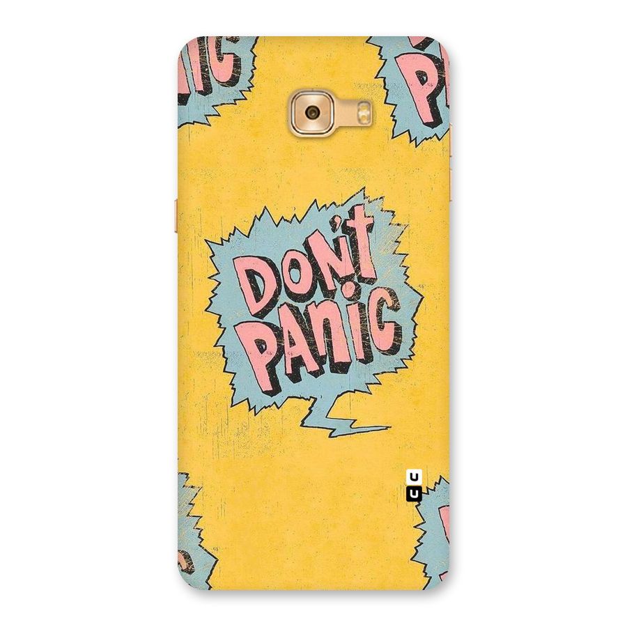 No Panic Back Case for Galaxy C9 Pro