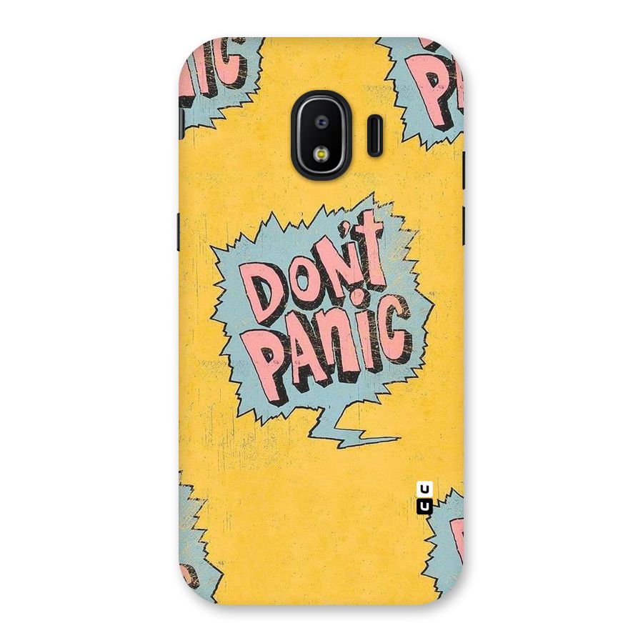 No Panic Back Case for Galaxy J2 Pro 2018