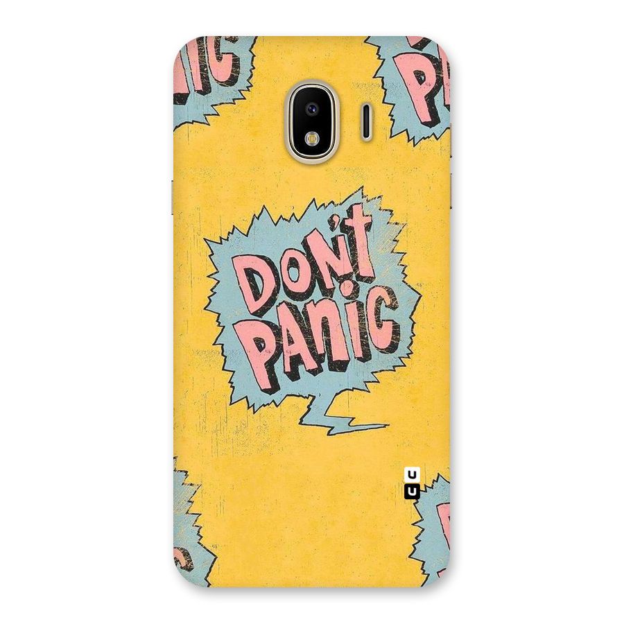 No Panic Back Case for Galaxy J4