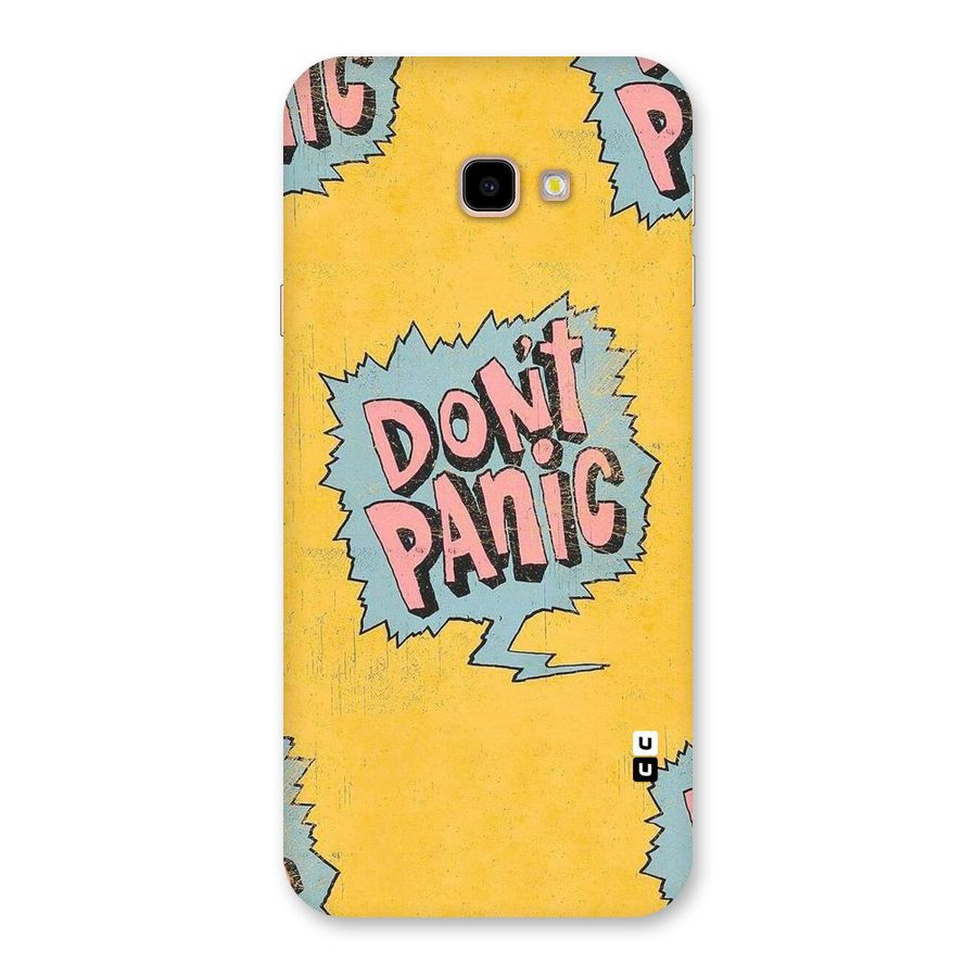 No Panic Back Case for Galaxy J4 Plus