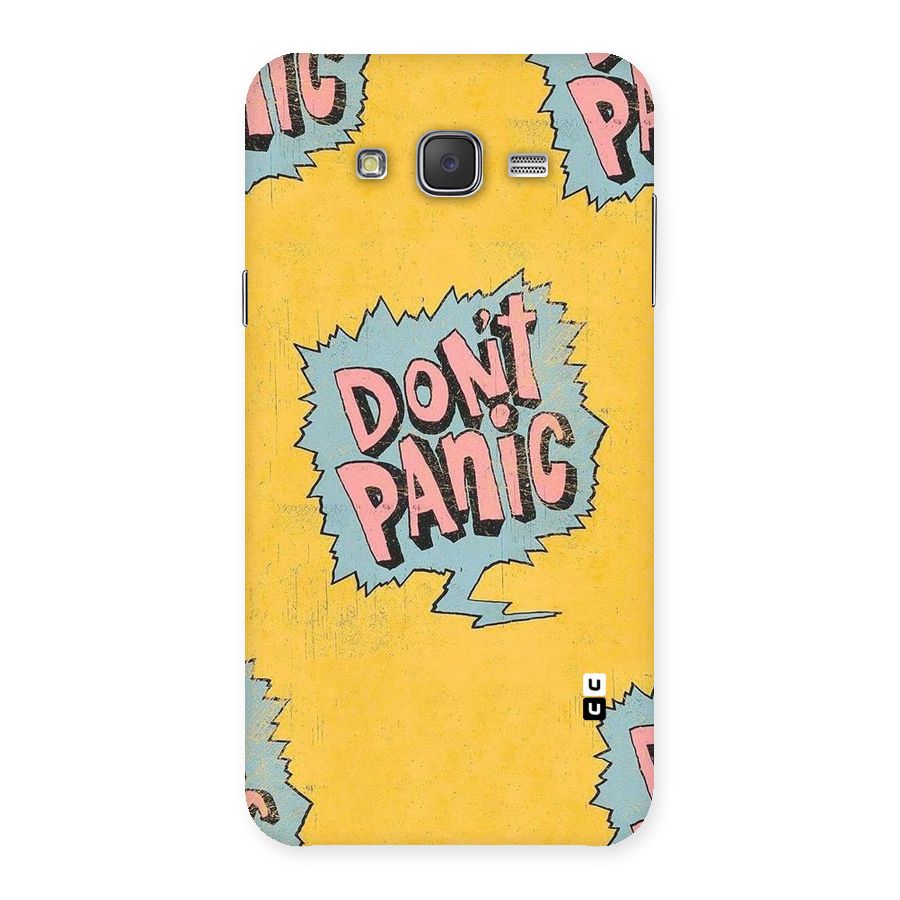 No Panic Back Case for Galaxy J7