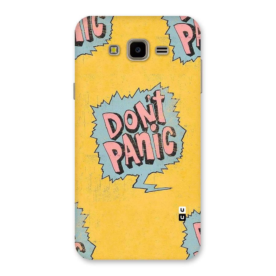 No Panic Back Case for Galaxy J7 Nxt