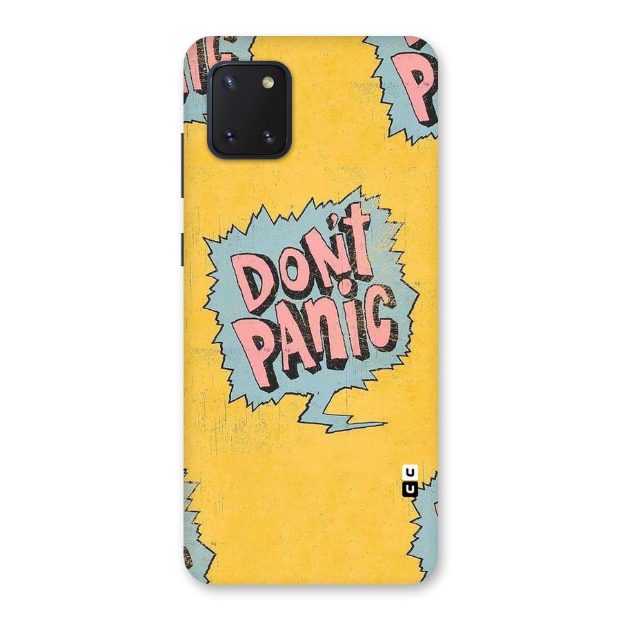 No Panic Back Case for Galaxy Note 10 Lite