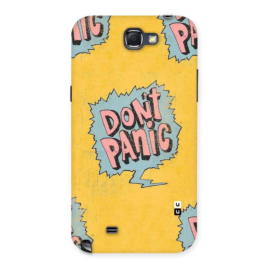No Panic Back Case for Galaxy Note 2