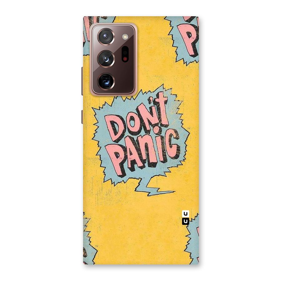 No Panic Back Case for Galaxy Note 20 Ultra