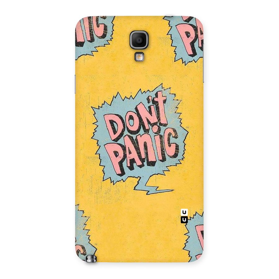 No Panic Back Case for Galaxy Note 3 Neo