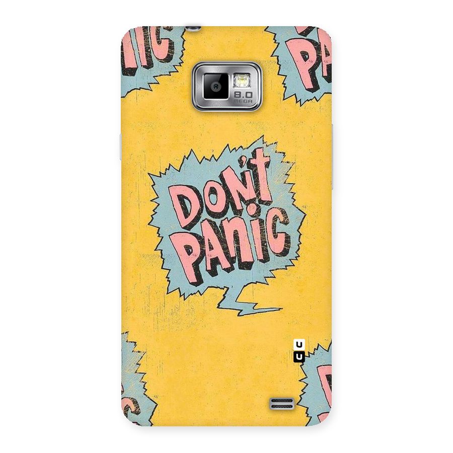 No Panic Back Case for Galaxy S2