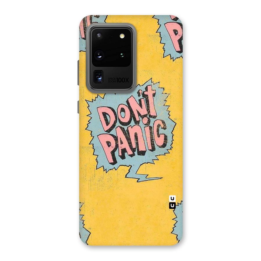 No Panic Back Case for Galaxy S20 Ultra