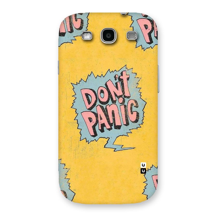 No Panic Back Case for Galaxy S3