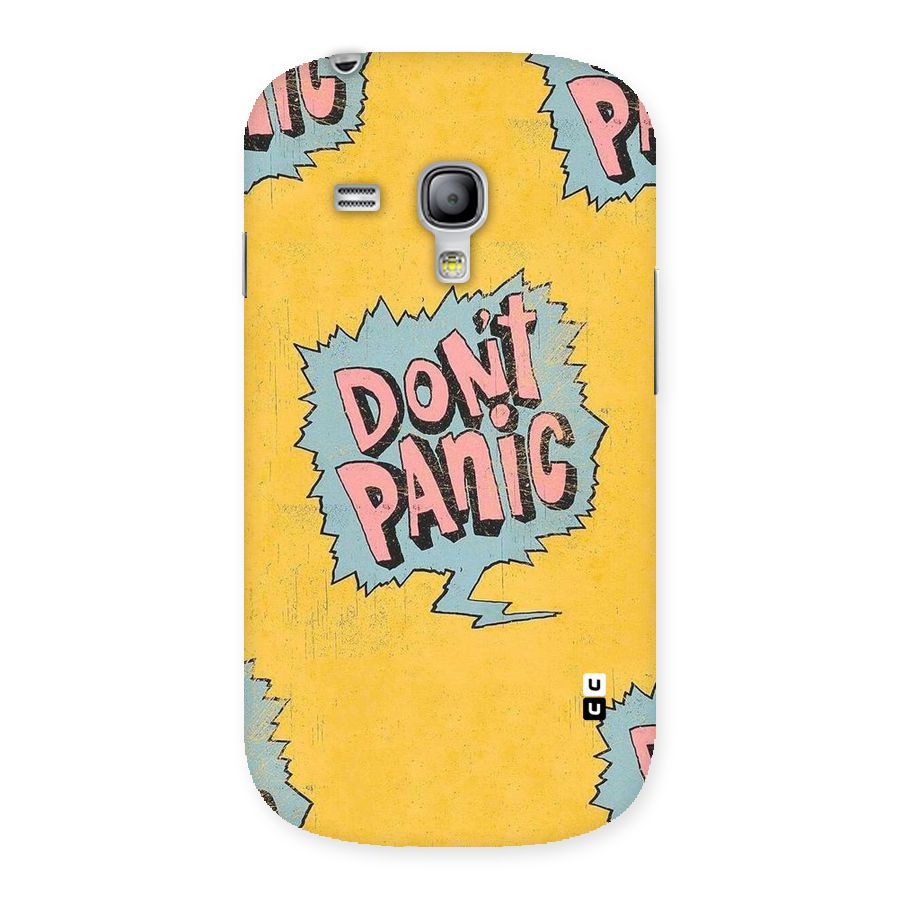 No Panic Back Case for Galaxy S3 Mini