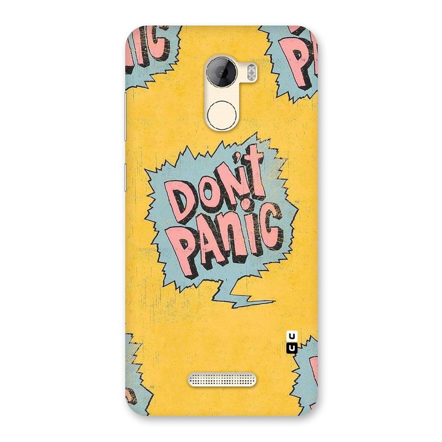 No Panic Back Case for Gionee A1 LIte