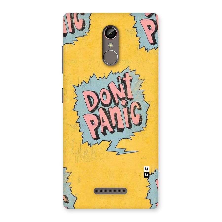 No Panic Back Case for Gionee S6s