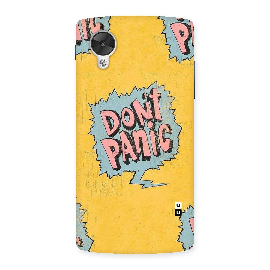 No Panic Back Case for Google Nexsus 5