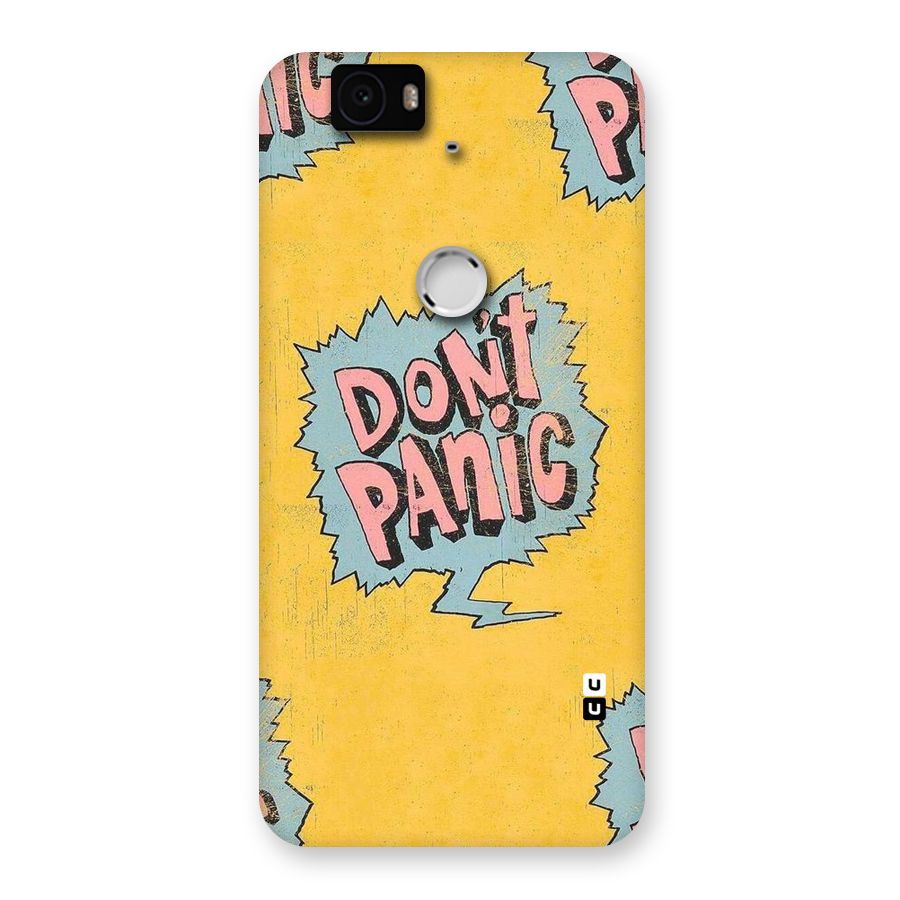 No Panic Back Case for Google Nexus-6P
