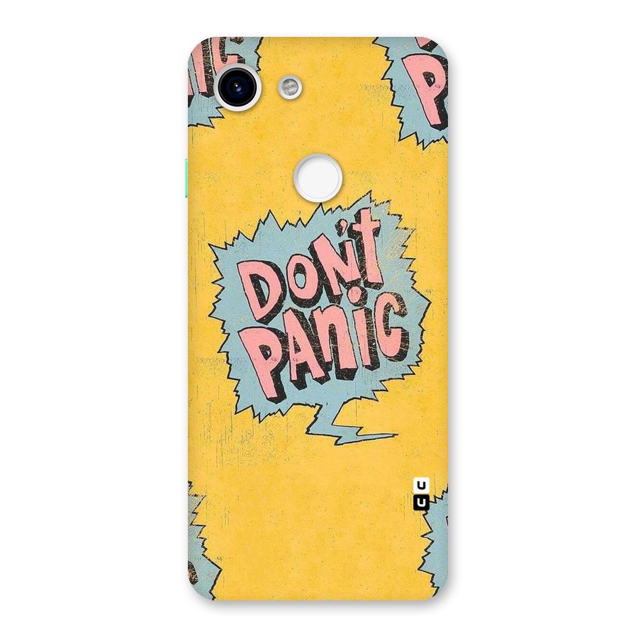 No Panic Back Case for Google Pixel 3