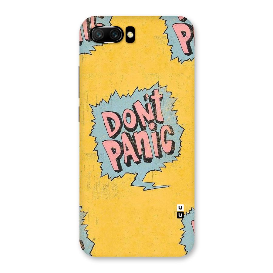 No Panic Back Case for Honor 10