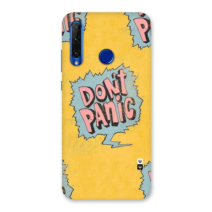 No Panic Back Case for Honor 20i