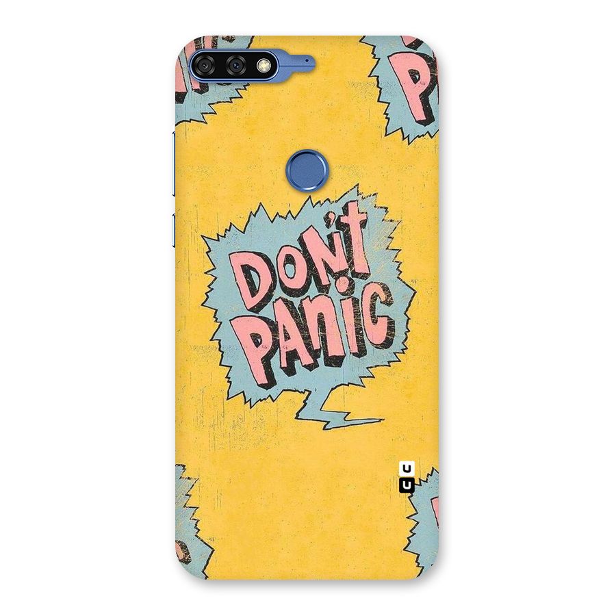 No Panic Back Case for Honor 7C