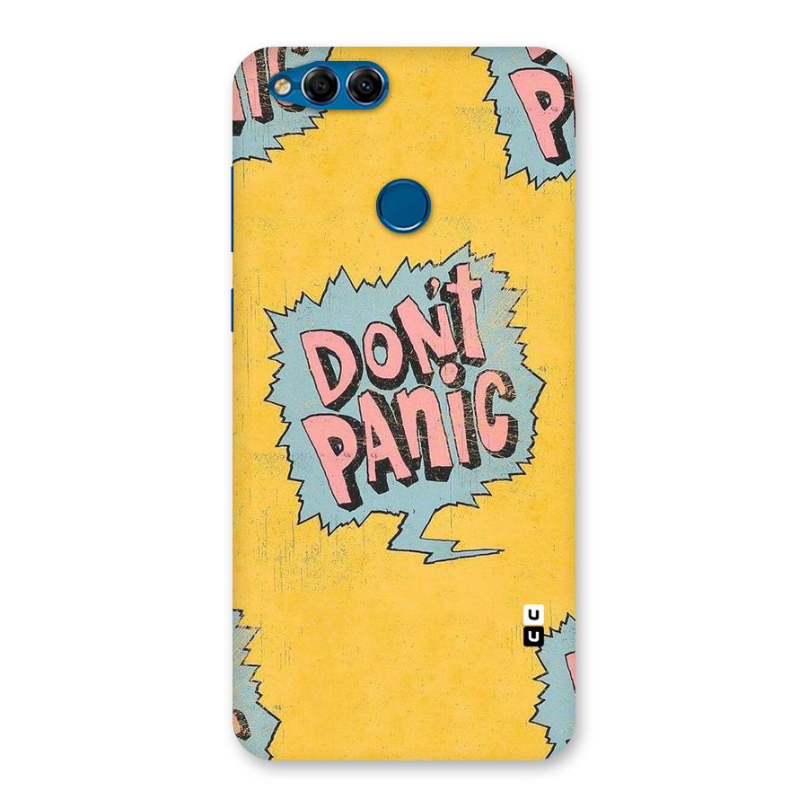No Panic Back Case for Honor 7X