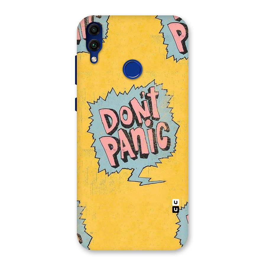 No Panic Back Case for Honor 8C