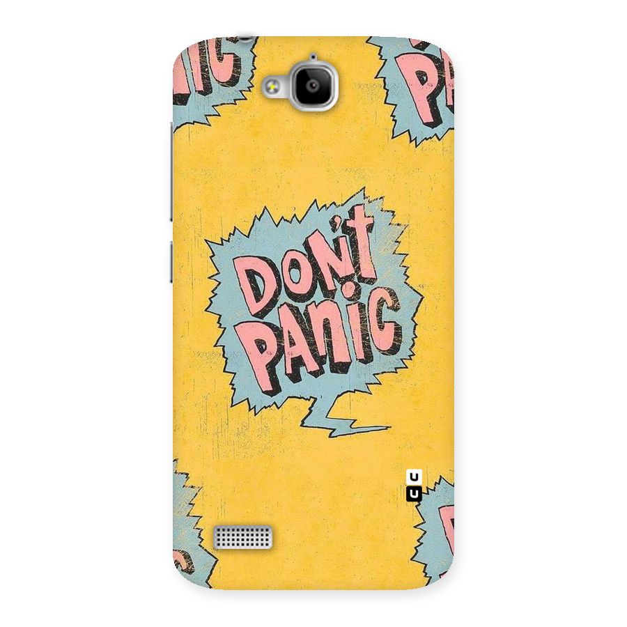 No Panic Back Case for Honor Holly
