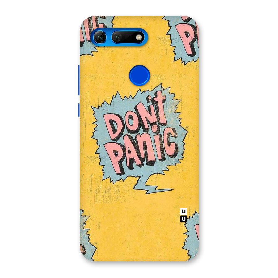 No Panic Back Case for Honor View 20