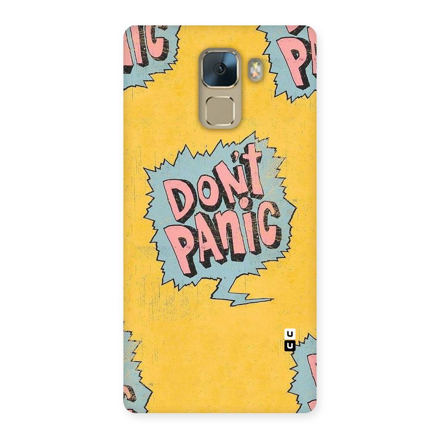 No Panic Back Case for Huawei Honor 7
