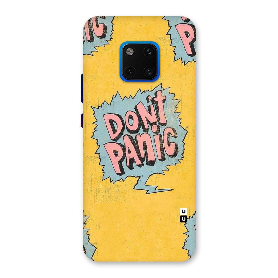 No Panic Back Case for Huawei Mate 20 Pro