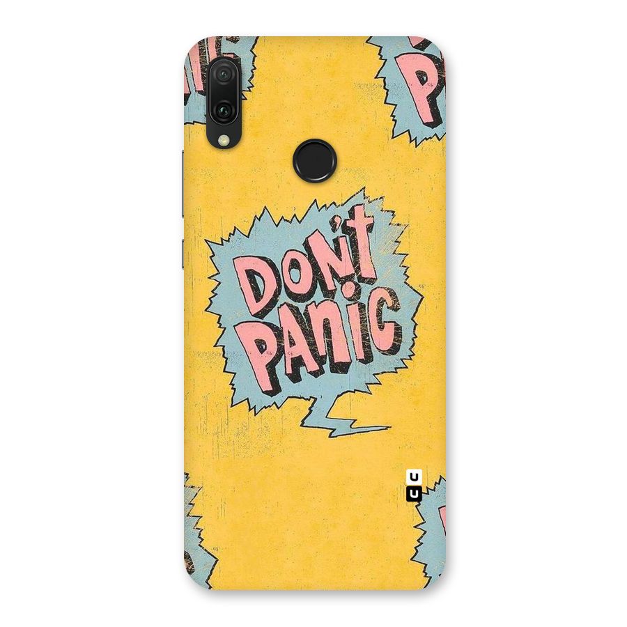 No Panic Back Case for Huawei Y9 (2019)