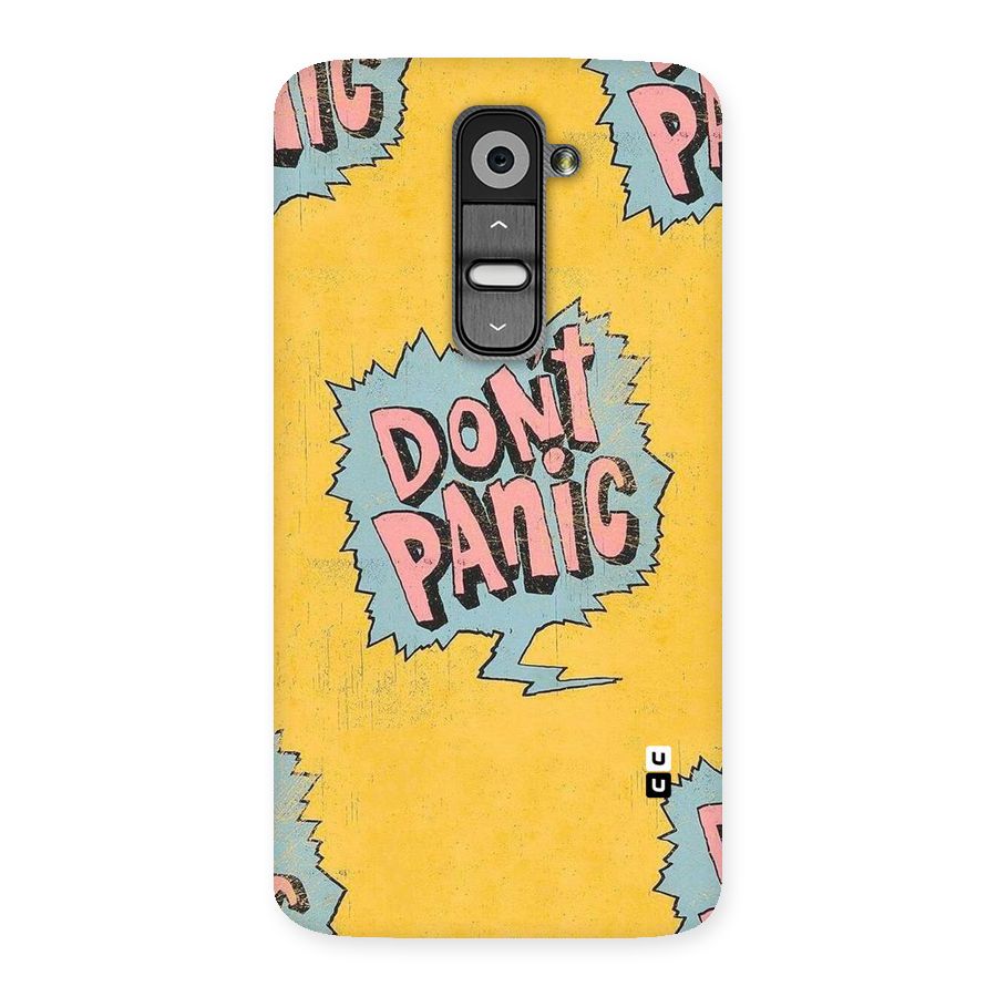 No Panic Back Case for LG G2
