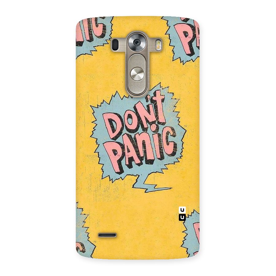 No Panic Back Case for LG G3