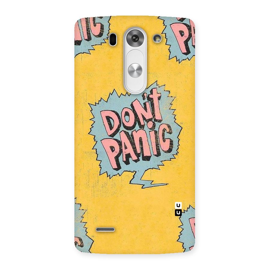 No Panic Back Case for LG G3 Mini