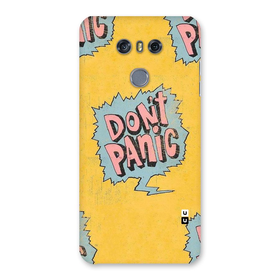 No Panic Back Case for LG G6
