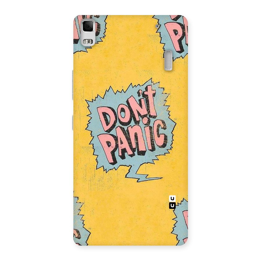 No Panic Back Case for Lenovo A7000