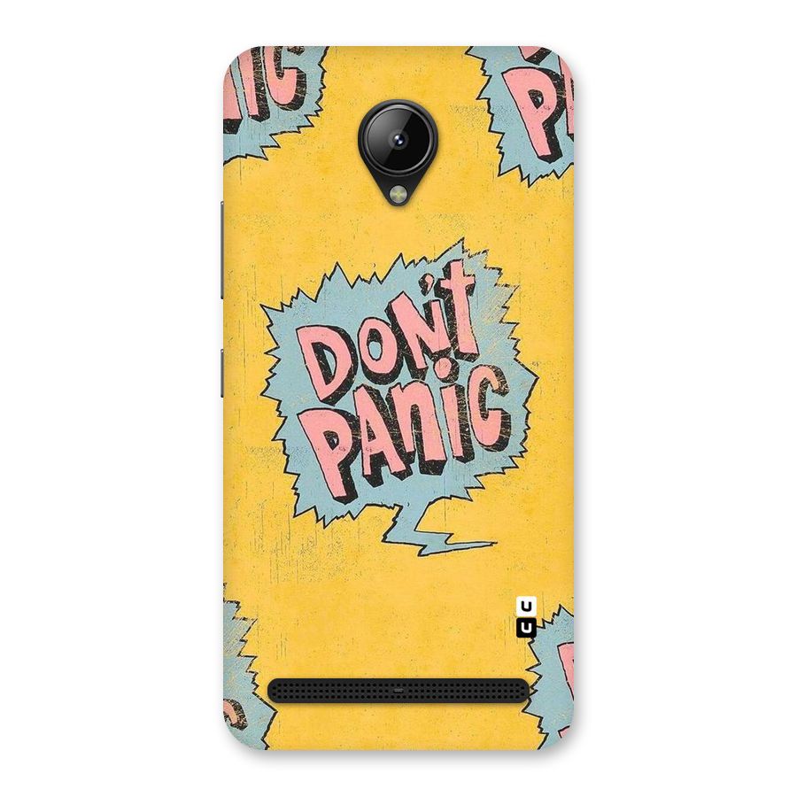 No Panic Back Case for Lenovo C2