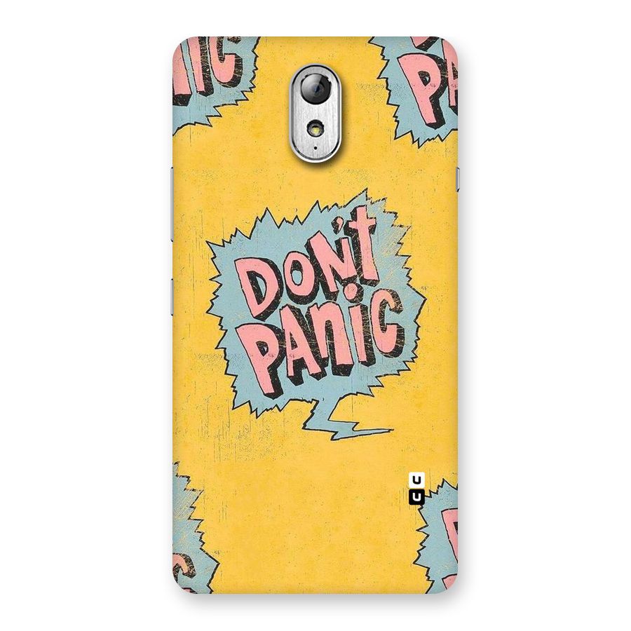 No Panic Back Case for Lenovo Vibe P1M
